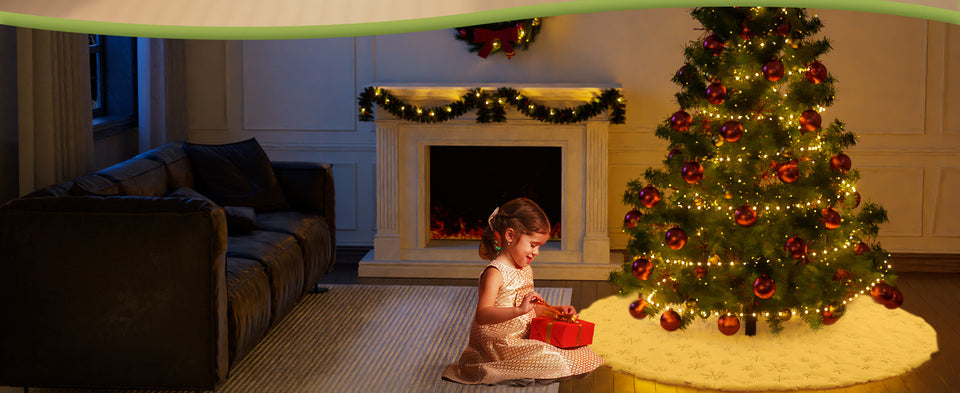 The Warm White Christmas Indoors
