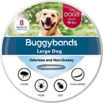 Load image into Gallery viewer, Buggybands Large Pet Collars Anti-Parasitic: Convenient Protection for Dogs &amp; Cats,Vet-Recommended Flea &amp; Tick Treatment &amp; Prevention
