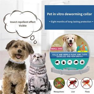 Buggybands Small Pet Collars Anti-Parasitic: Convenient Protection for Dogs & Cats,Vet-Recommended Flea & Tick Treatment & Prevention