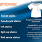 Buggybands Sweat Stain & Deodorant (Antiperspirant) Armpit Stain Remover, Multi-Stain Formulation, 16oz.