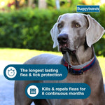 Load image into Gallery viewer, Buggybands Large Pet Collars Anti-Parasitic: Convenient Protection for Dogs &amp; Cats,Vet-Recommended Flea &amp; Tick Treatment &amp; Prevention
