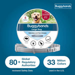 Load image into Gallery viewer, Buggybands Large Pet Collars Anti-Parasitic: Convenient Protection for Dogs &amp; Cats,Vet-Recommended Flea &amp; Tick Treatment &amp; Prevention
