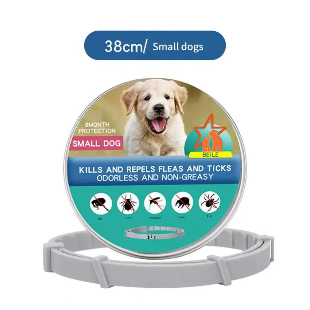 Buggybands Small Pet Collars Anti-Parasitic: Convenient Protection for Dogs & Cats,Vet-Recommended Flea & Tick Treatment & Prevention