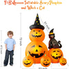 Halloween Ghost Pumpkin & Witch Cat Inflatable
