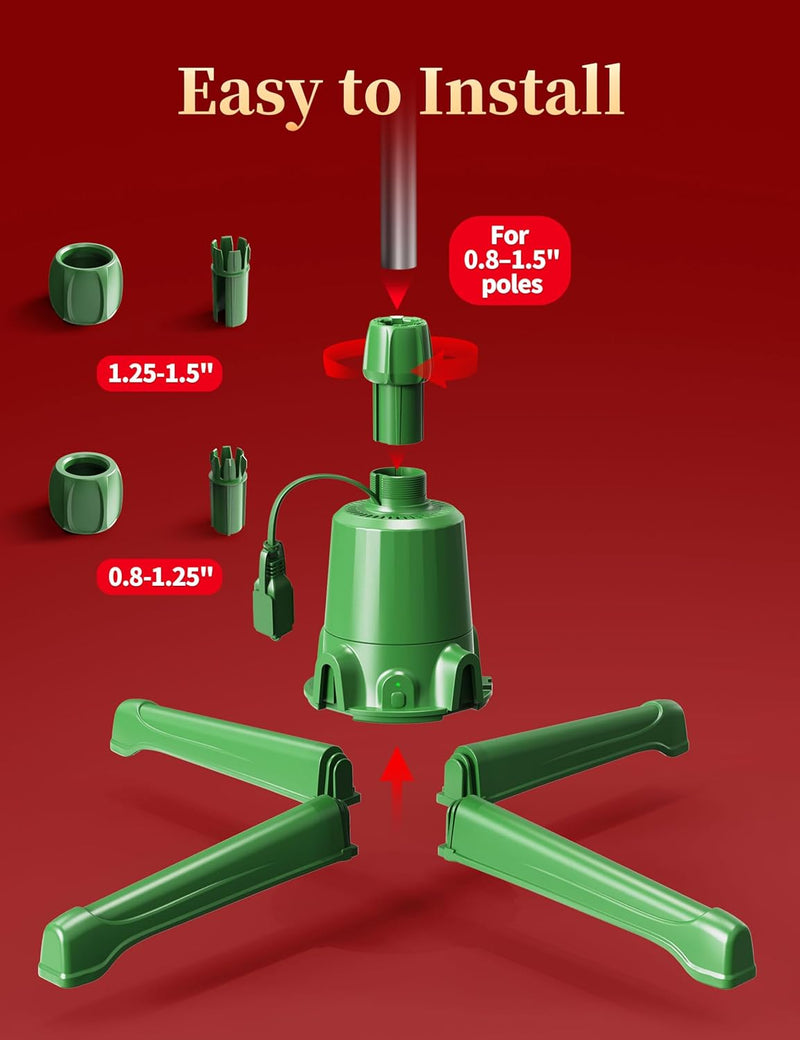 Musical Rotating Christmas Tree Stand