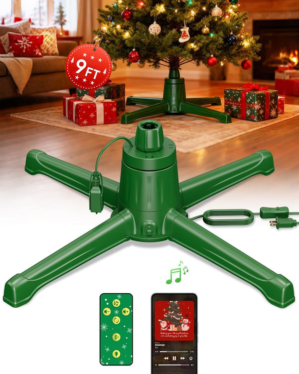 Musical Rotating Christmas Tree Stand