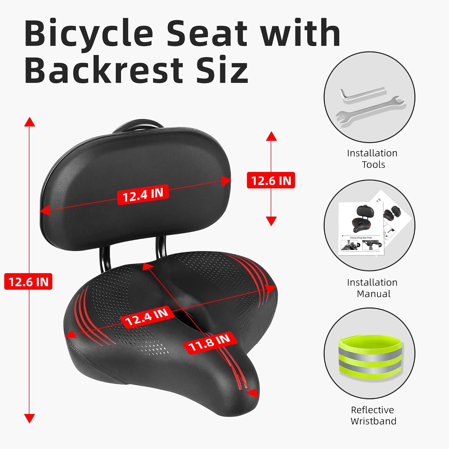 Oversized Bike Seat