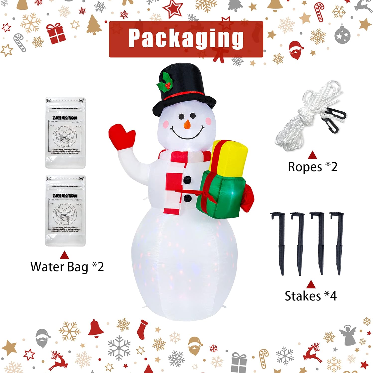 Christmas Snowman Inflatable