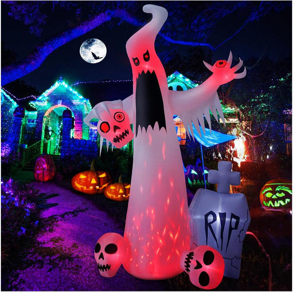 Halloween Horror Ghost & Skulls Inflatable
