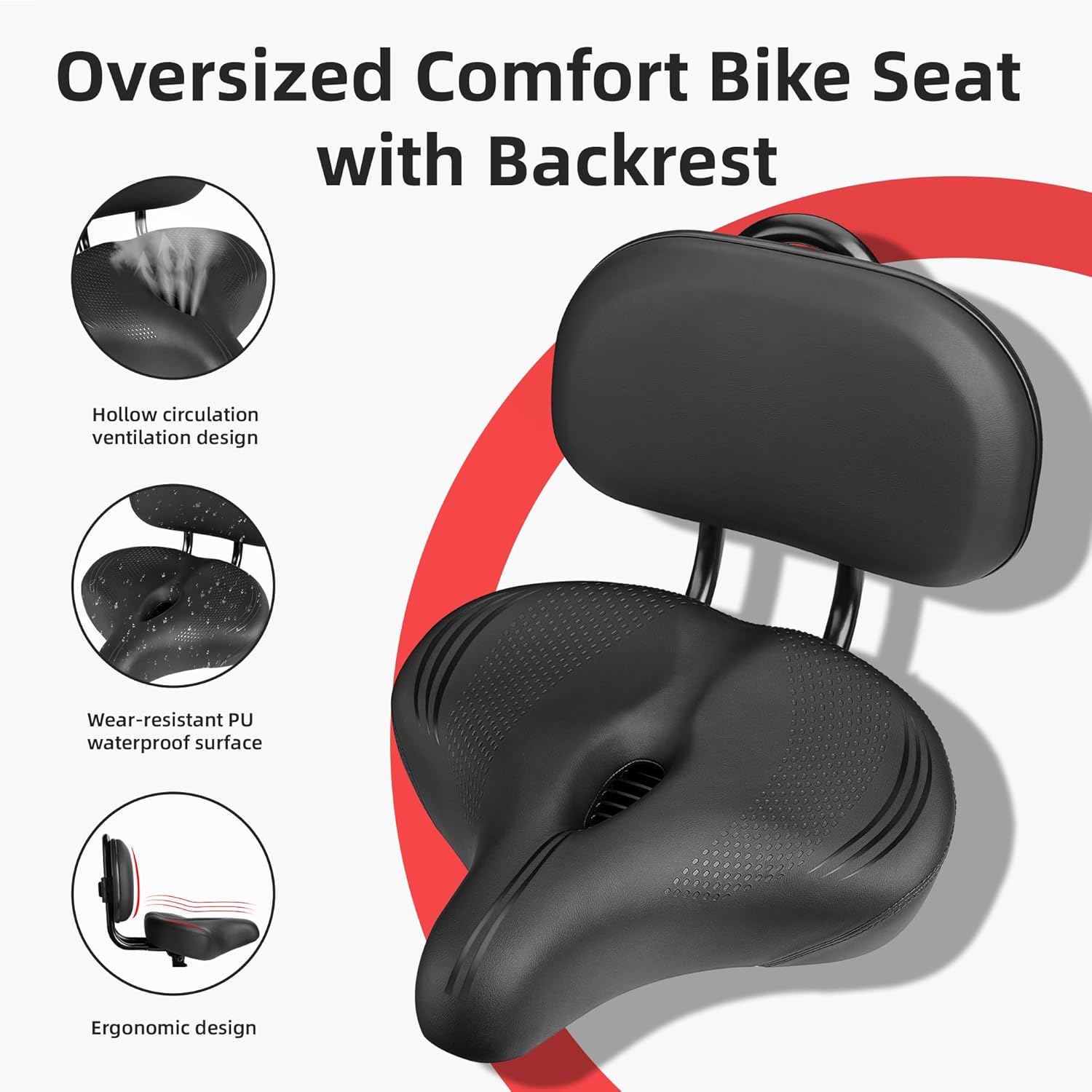 Oversized Bike Seat
