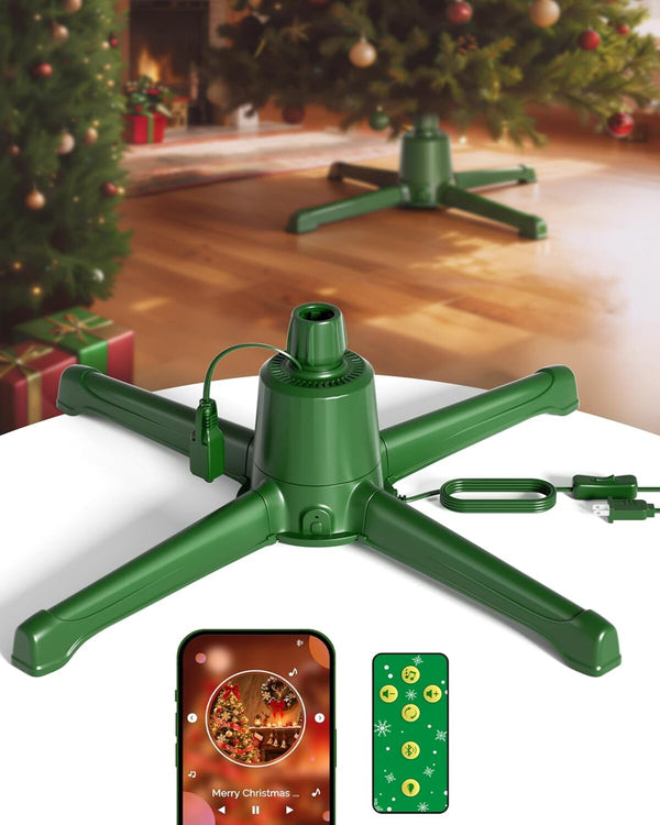 Musical Rotating Christmas Tree Stand