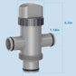 Buggybands Dual Split Hose Plunger Valve for Intex Pool Parts and Accessories Replacement for Intex Above Ground Swimming Pool and Pool Filter Pump (1 Pack)