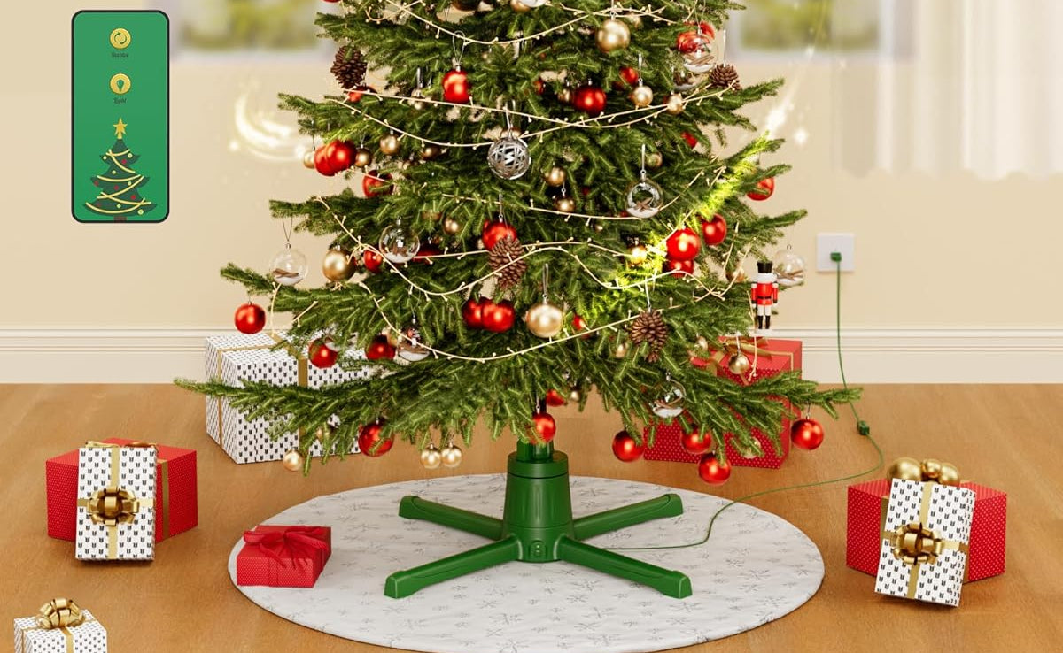 Rotating Christmas Tree Stand