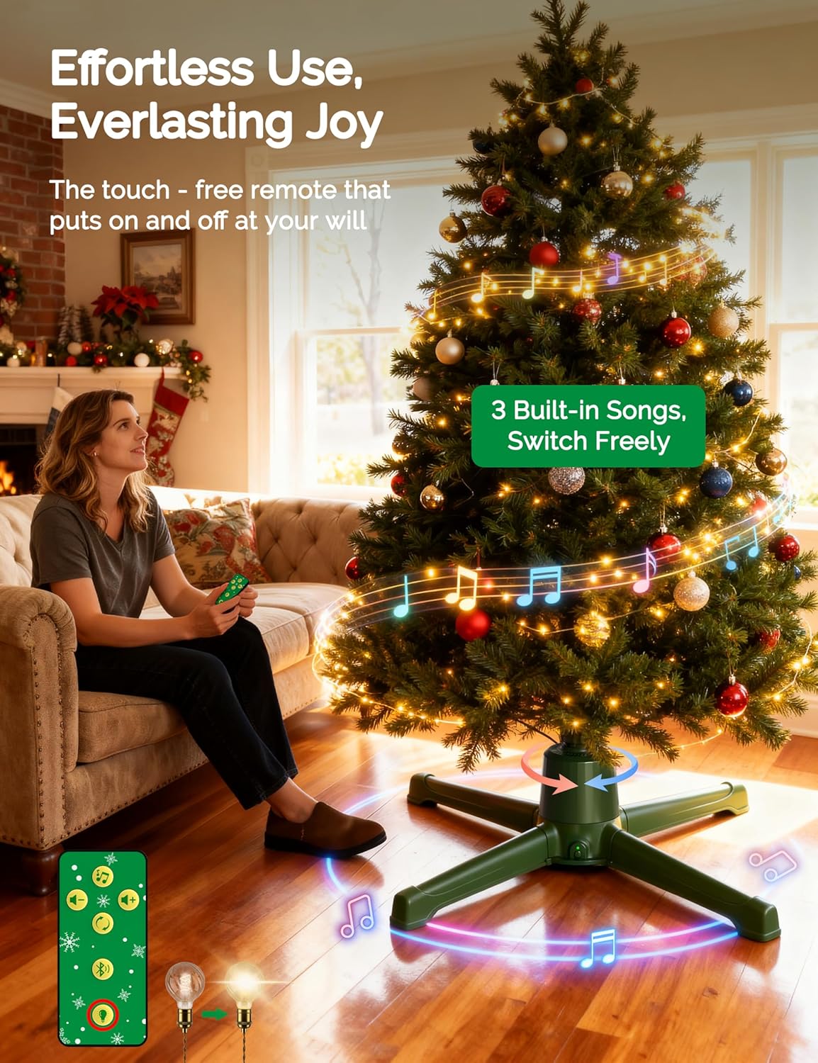 Rotating Christmas Tree Stand