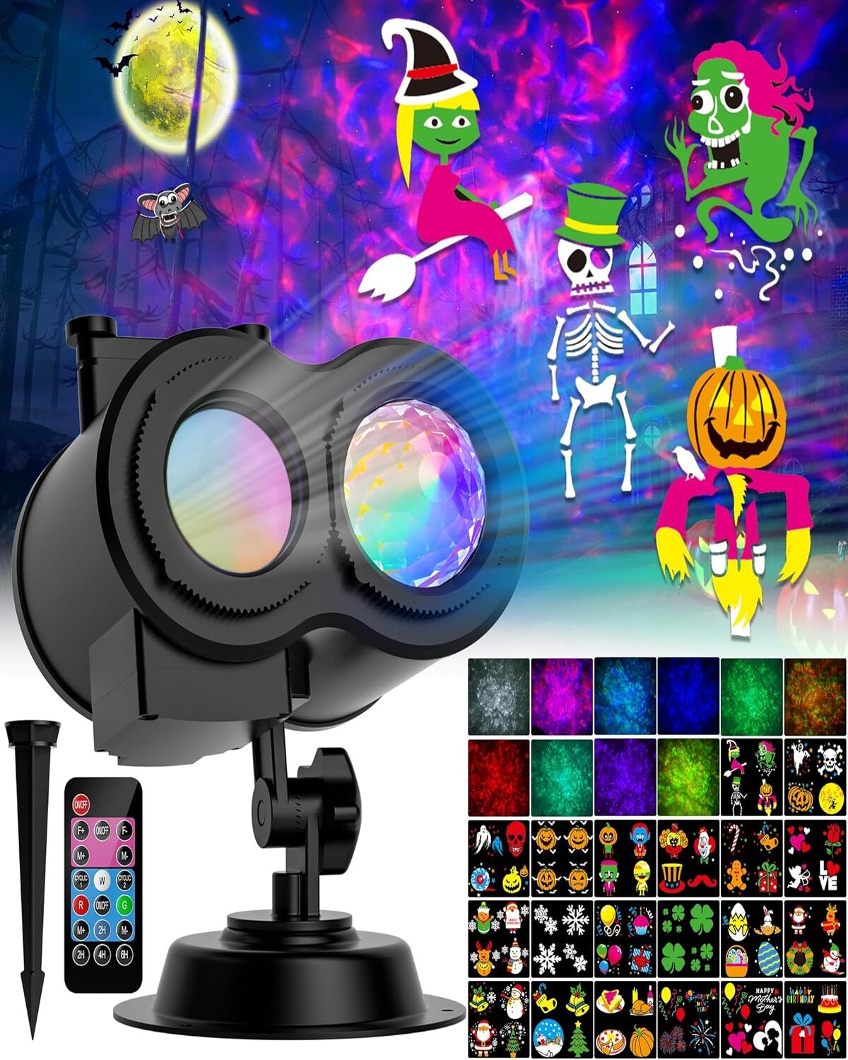 Halloween Christmas Projector Lights