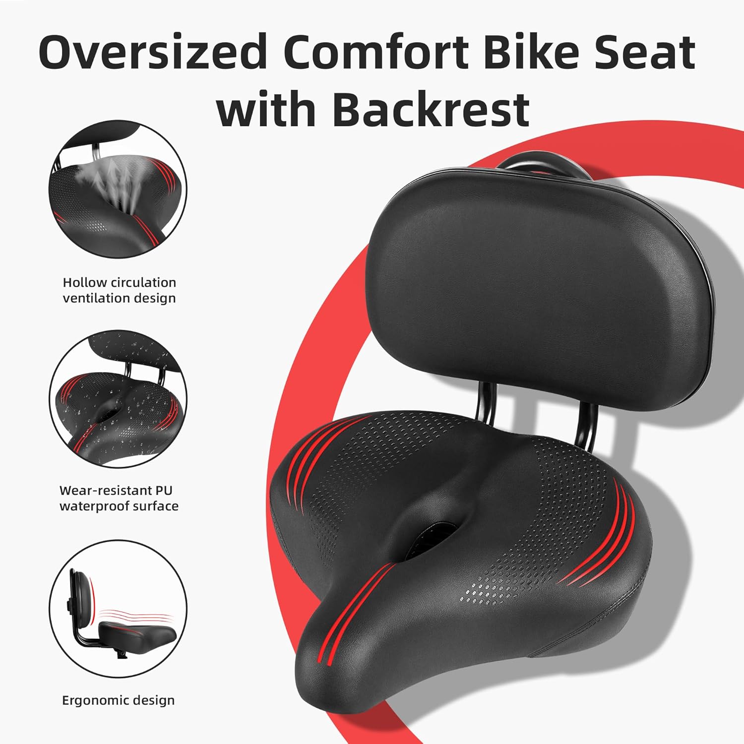 Oversized Bike Seat