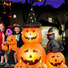 Halloween Ghost Pumpkin & Witch Cat Inflatable