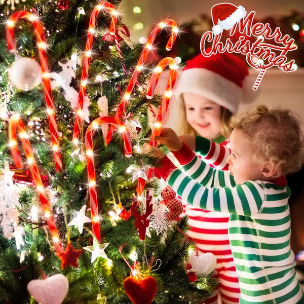 Pack 33" Candy Cane Pathway Stake Lights