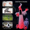 Halloween Horror Ghost & Skulls Inflatable