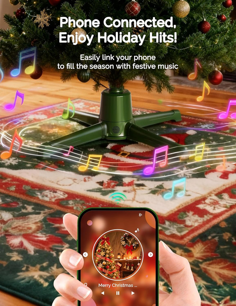 Musical Rotating Christmas Tree Stand