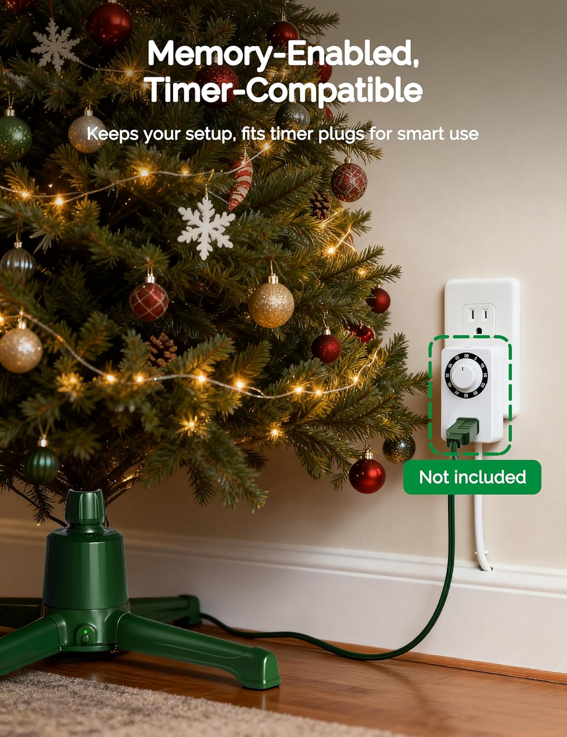 Rotating Christmas Tree Stand