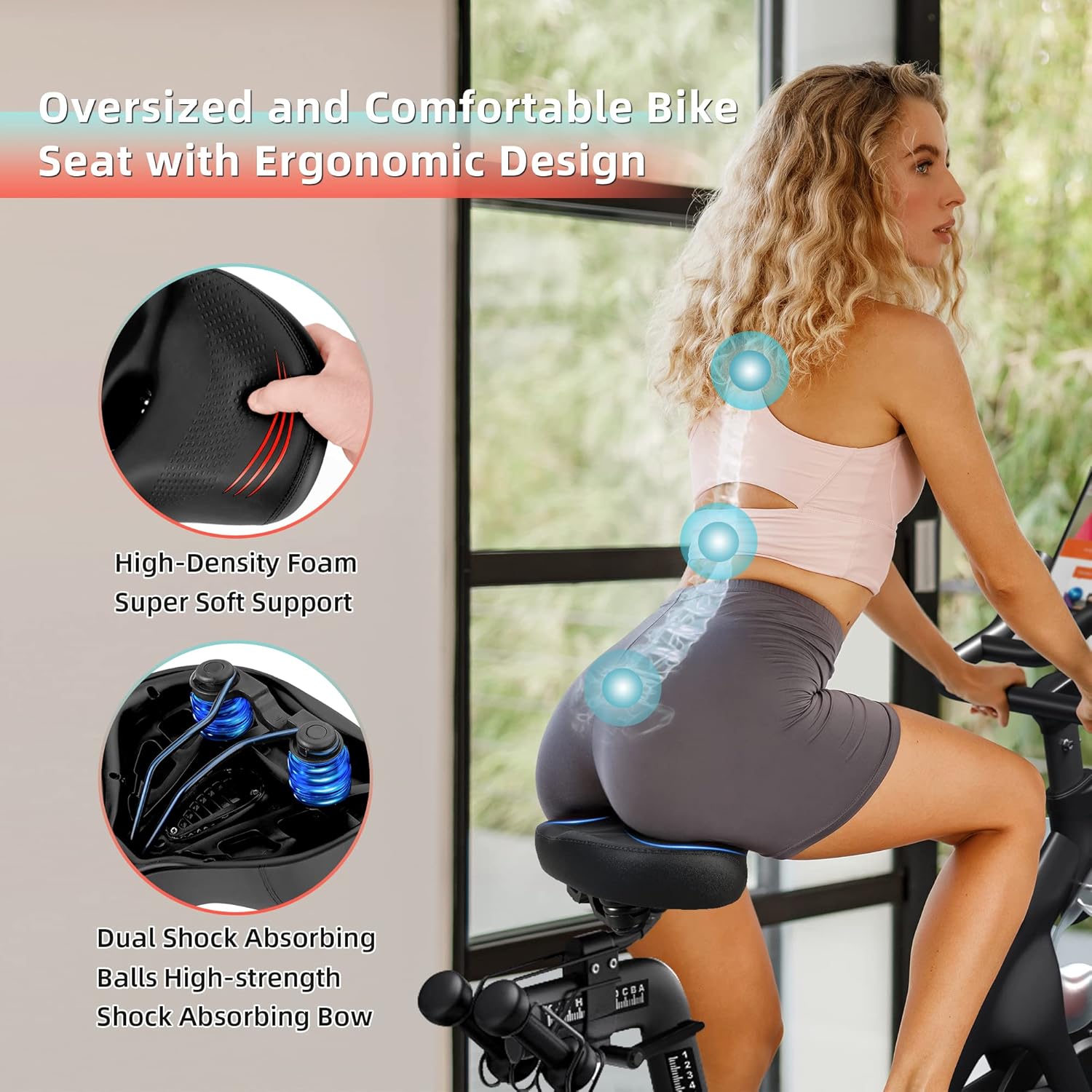Oversized Bike Seat