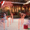 Pack 33" Candy Cane Pathway Stake Lights