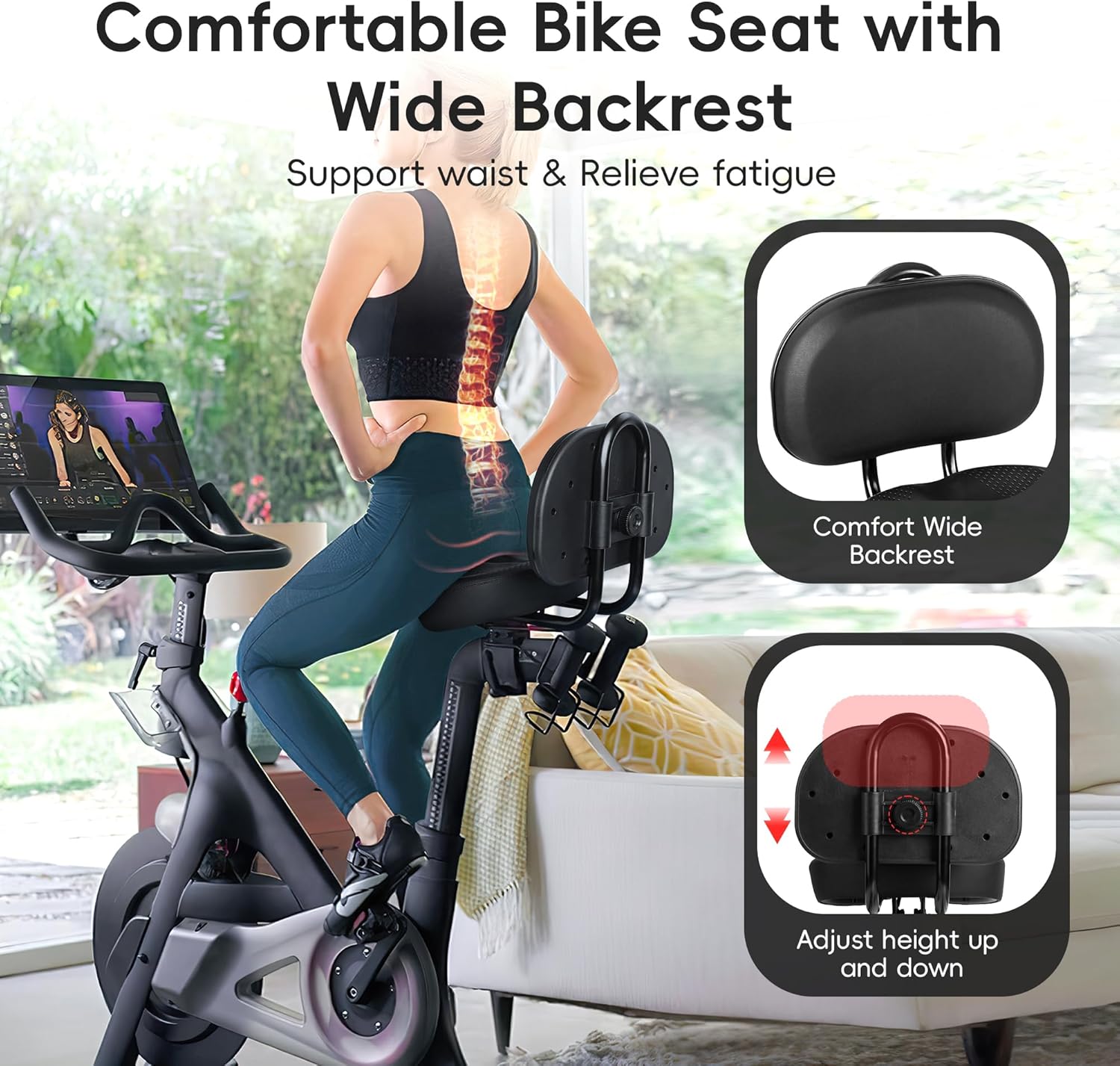 Oversized Bike Seat