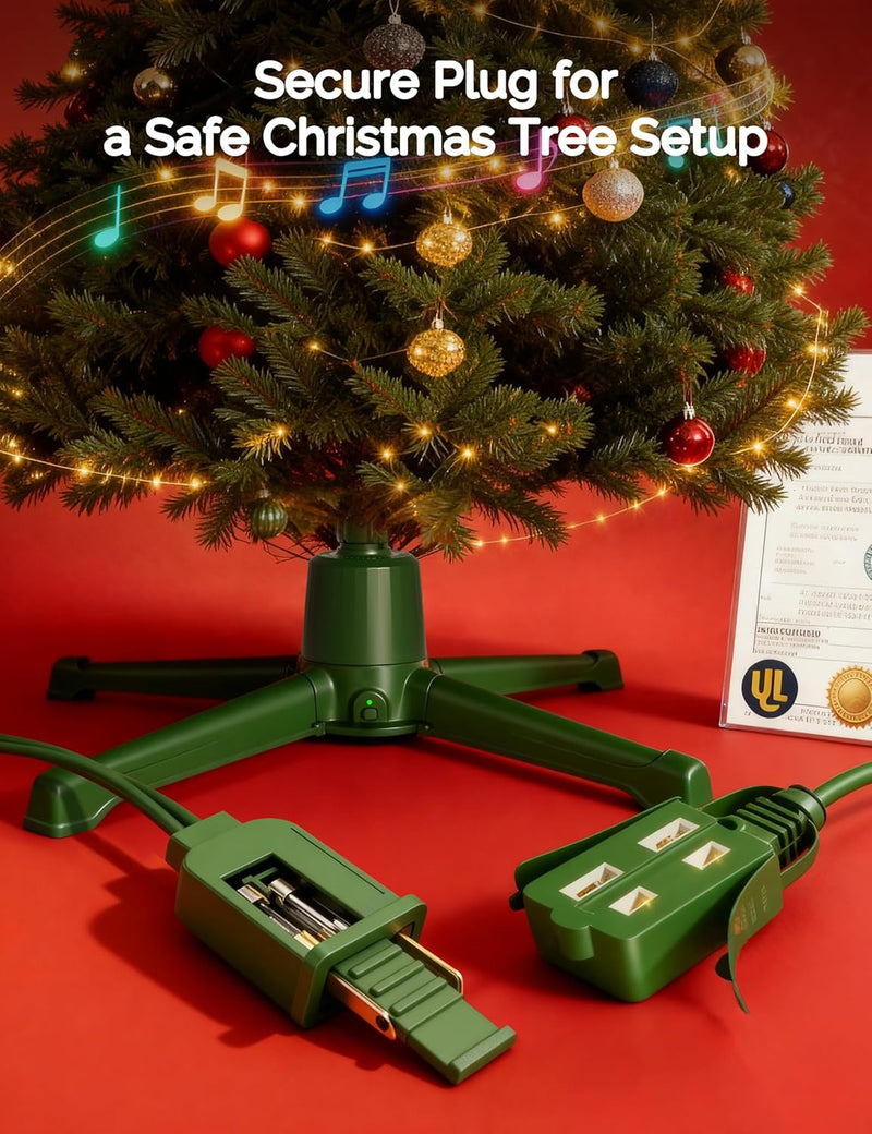 Musical Rotating Christmas Tree Stand