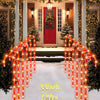 Pack 33" Candy Cane Pathway Stake Lights