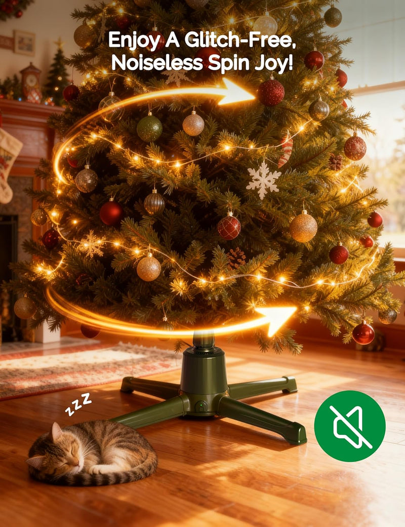 Musical Rotating Christmas Tree Stand