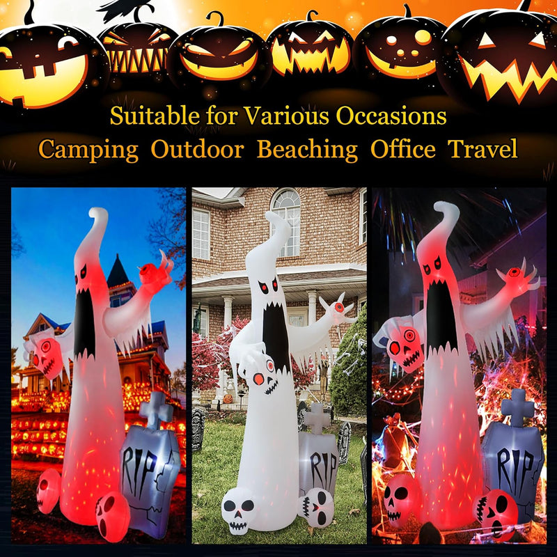 Halloween Horror Ghost & Skulls Inflatable