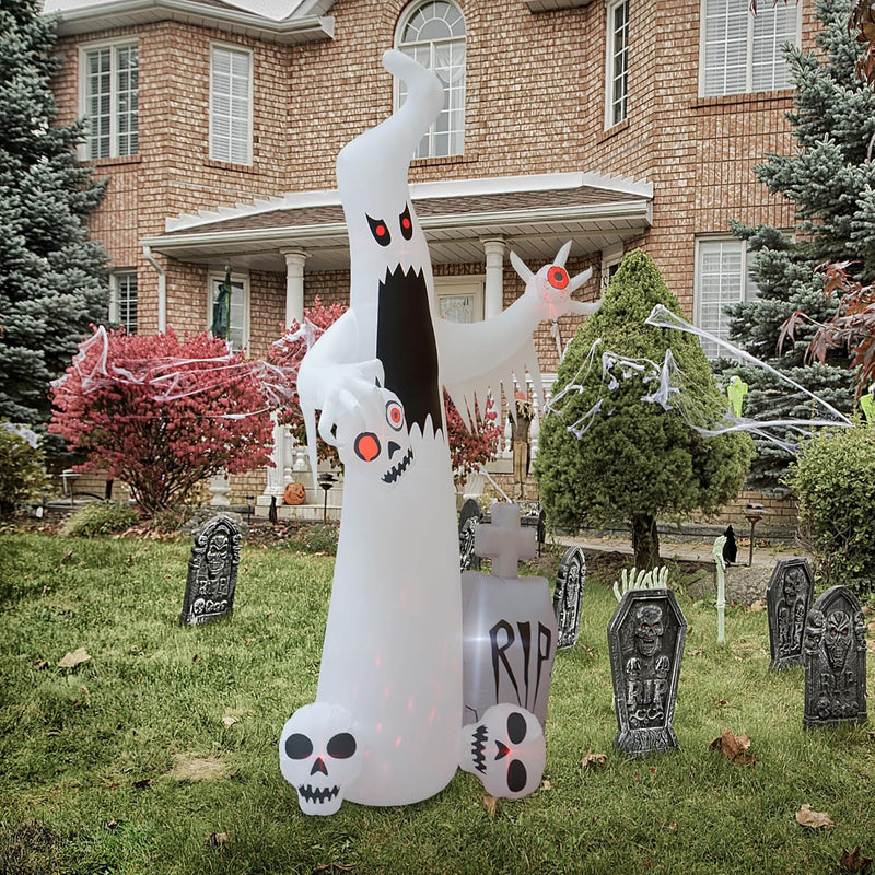 Halloween Horror Ghost & Skulls Inflatable