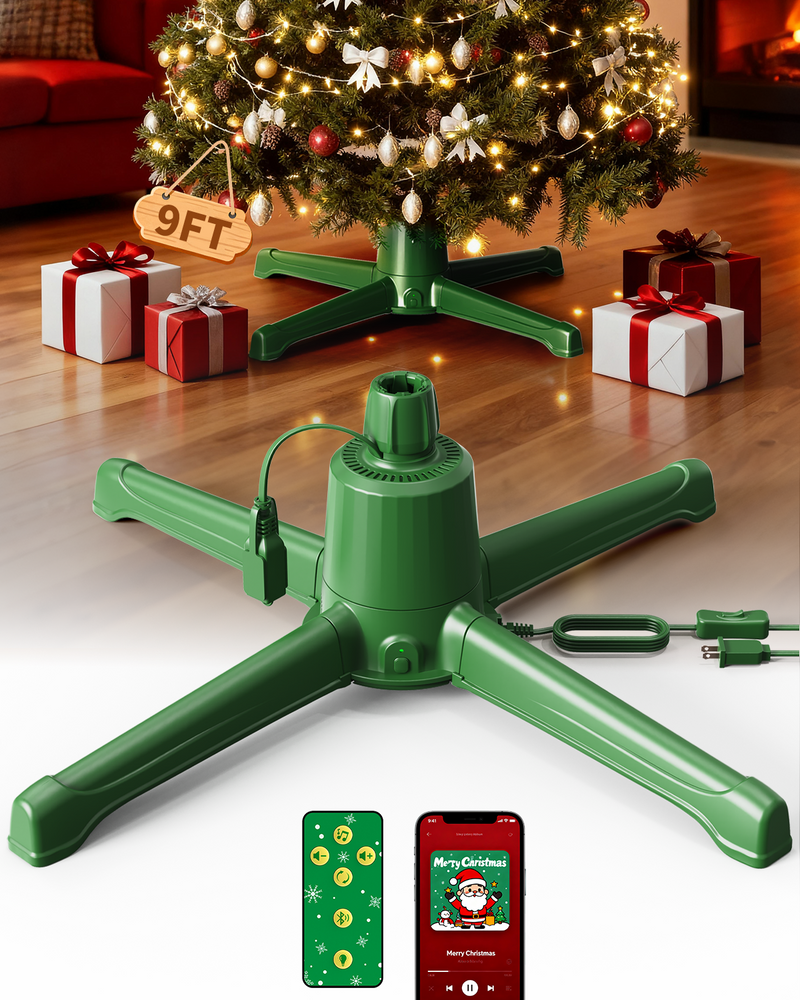Musical Rotating Christmas Tree Stand