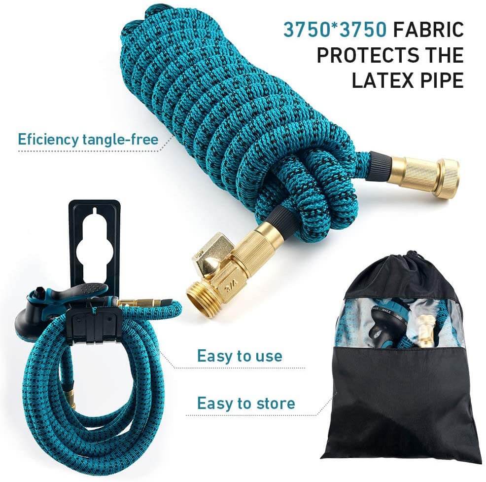 COOLWUFAN 50ft Expandable Garden Hose