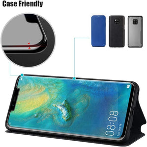 COOLWUFAN Huawei Mate 20 Pro Screen Protector 3D Tempered Glass [Full Adhesive][Case Friendly][Support Screen Fingerprint Reading] Anti-Scratch Anti Bubbles Film compatible for Huawei Mate 20 Pro