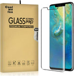 Load image into Gallery viewer, COOLWUFAN Huawei Mate 20 Pro Screen Protector 3D Tempered Glass [Full Adhesive][Case Friendly][Support Screen Fingerprint Reading] Anti-Scratch Anti Bubbles Film compatible for Huawei Mate 20 Pro
