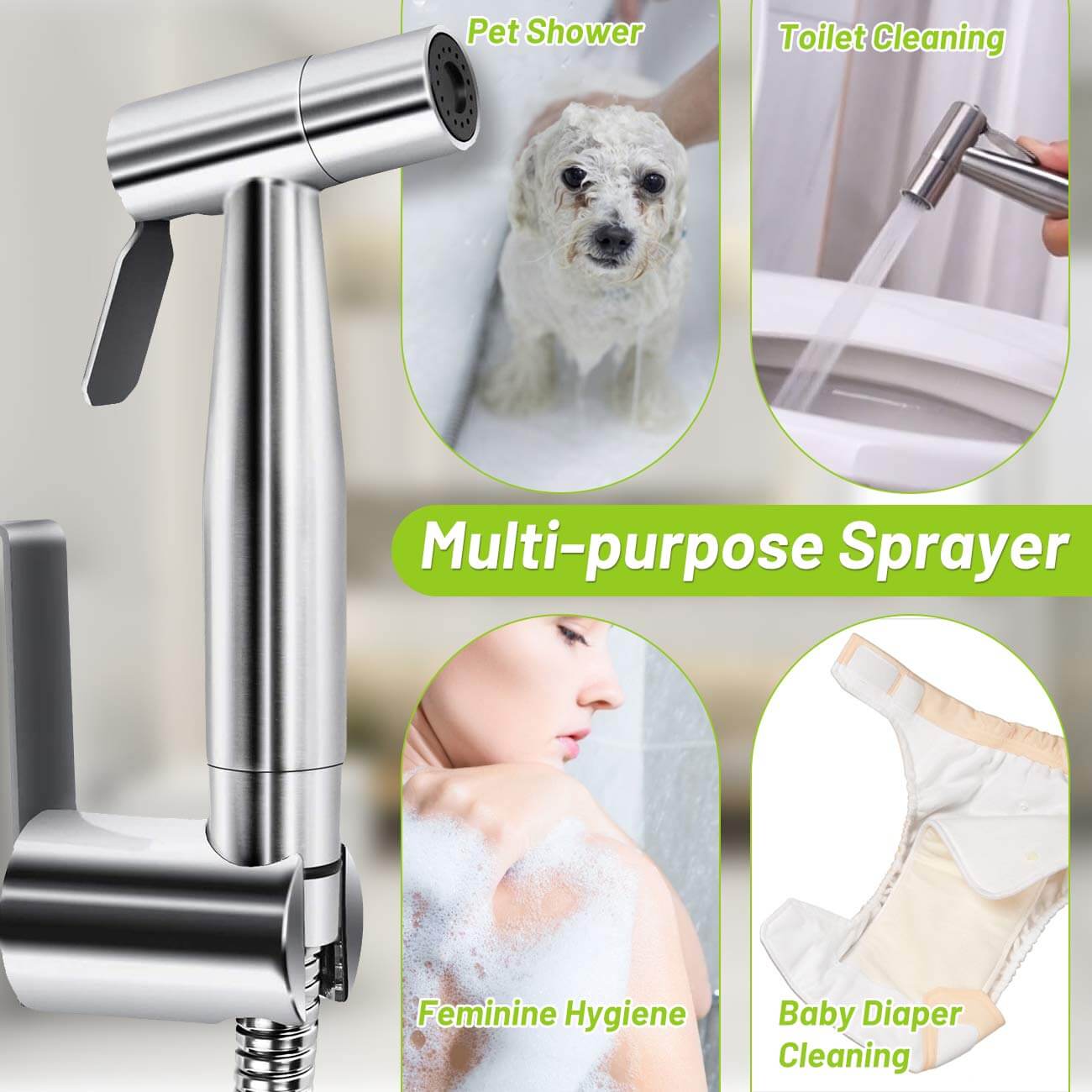 Handheld Bidet Sprayer for Toilet Blangin 